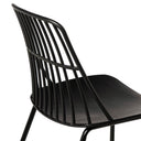 Silla NERINA, en negro, vista de conjunto