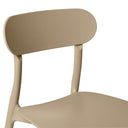 Silla GRETA, en beige, vista de conjunto