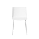 Silla CADY, en blanco, vista frontal