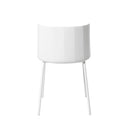 Silla CADY, en blanco, vista trasera