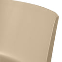 Silla CADY, en beige, detalle del acabado