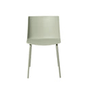 Silla CADY, en menta, vista frontal