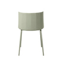 Silla CADY, en menta, vista trasera