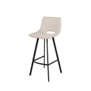Taburete alto ASTON 76 cm tapizado
