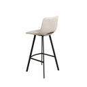 Taburete alto ASTON 76 cm tapizado