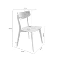Croquis de medidas — Silla ALAIA