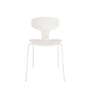 Silla RENE, en blanco, vista frontal
