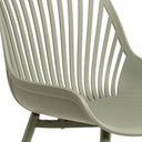 Silla RANIA, en menta, detalle del acabado