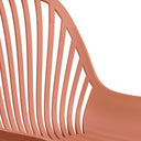 Silla RANIA, en terracota, detalle del acabado
