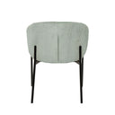 Silla FAINA, en menta, vista trasera