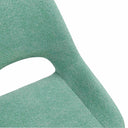 Silla SIMONA, en menta, detalle del acabado