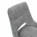 Silla CALLIE, en gris claro, vista de conjunto