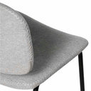 Silla WINONA, en gris claro, vista de conjunto