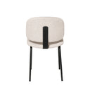 Silla WINONA, en beige, vista trasera