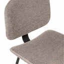 Silla WINONA, en taupe, detalle del acabado