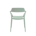 Silla RENATA, en menta, vista trasera