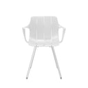 Silla YAMAL, en blanco, vista frontal