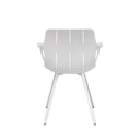 Silla YAMAL, en blanco, vista trasera