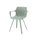 Silla YAMAL, en menta, vista en perspectiva