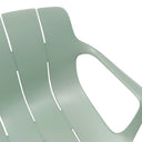 Silla YAMAL, en menta, detalle del acabado