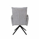 Silla ELLEN, en gris claro, vista trasera