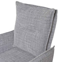 Silla ELLEN, en gris claro, vista de conjunto