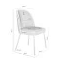 Croquis de medidas — Silla MAXIME
