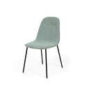 Silla DANA, en menta, vista en perspectiva
