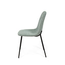 Silla DANA, en menta, vista lateral