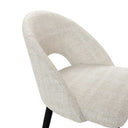 Silla DORIS, en beige, vista de conjunto