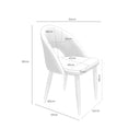 Croquis de medidas — Silla DORIS