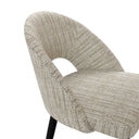 Silla DORIS, en taupe, vista de conjunto