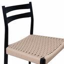 Silla BONNIE, en negro, vista de conjunto