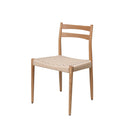 Silla BONNIE, en natural, vista en perspectiva
