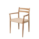 Silla EDNA, en natural, vista en perspectiva