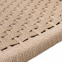 Silla EDNA, en natural, detalle del acabado