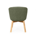 Silla VIRGINIA, en verde, vista trasera