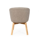 Silla VIRGINIA, en taupe, vista trasera