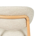 Silla WANDA, en beige, vista de conjunto