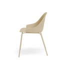 Silla SEPHORA, en beige, vista lateral