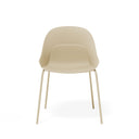 Silla SEPHORA, en beige, vista frontal