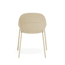 Silla SEPHORA, en beige, vista trasera