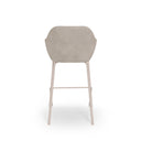 Taburete bajo JACOB con patas beige