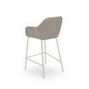 Taburete bajo JACOB con patas beige