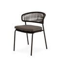 Silla PALMIRA de exterior en cuerda