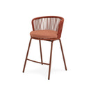 Taburete PIERRE de exterior en cuerda