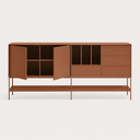 Aparador PLATT de 220 cm con 2 puertas y 4 cajones – Teulat