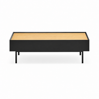Mesa de centro ARISTA de 110 cm con 2 cajones – Teulat