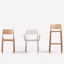 Taburete Cassia con silla y sillón de la misma familia – Nardi