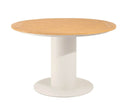 Mesa redonda ETHEL de exterior en polimadera Ø120cm